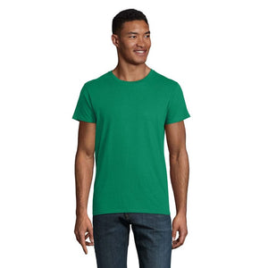 T-Shirt Crusader Uomo  150 Verde Foglia / XS - personalizzabile con logo