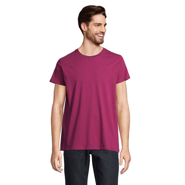 T-Shirt Crusader Uomo  150 viola / XS - personalizzabile con logo