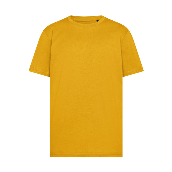 T-shirt Da Bambino Maniche Corte Moon Kids mustard / 1/2 - personalizzabile con logo