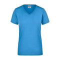T-shirt Da Lavoro Donna azzurro / XS - personalizzabile con logo