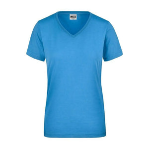 T-shirt Da Lavoro Donna azzurro / XS - personalizzabile con logo