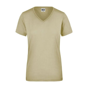 T-shirt Da Lavoro Donna beige / XS - personalizzabile con logo