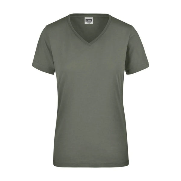 T-shirt Da Lavoro Donna dark-grey / XS - personalizzabile con logo