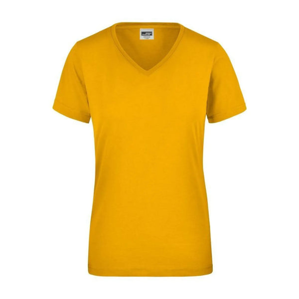 T-shirt Da Lavoro Donna giallo / XS - personalizzabile con logo