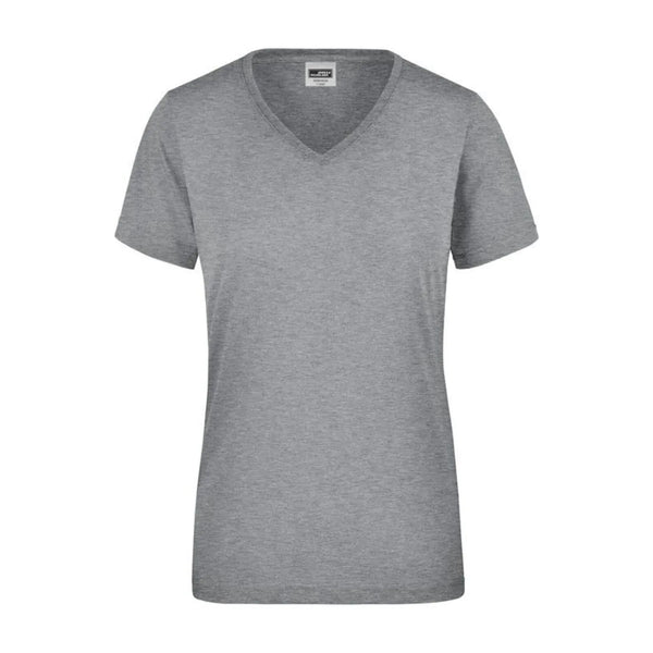 T-shirt Da Lavoro Donna grey-heather / XS - personalizzabile con logo