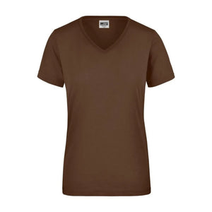 T-shirt Da Lavoro Donna marrone / XS - personalizzabile con logo