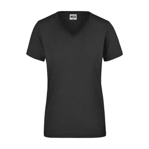 T-shirt Da Lavoro Donna nero / XS - personalizzabile con logo