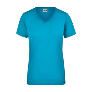 T-shirt Da Lavoro Donna turquoise / XS - personalizzabile con logo