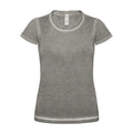 T-shirt Dnm Plug In Donna grigio / XS - personalizzabile con logo