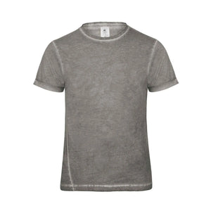T-shirt Dnm Plug In Uomo grigio / S - personalizzabile con logo