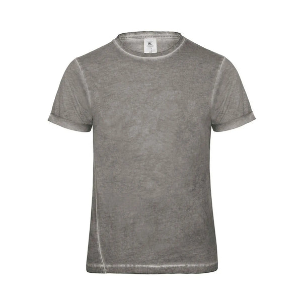 T-shirt Dnm Plug In Uomo grigio / S - personalizzabile con logo