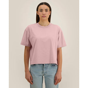 T Shirt Donna Boxy Garment Dyed Stella Nova Vintage - personalizzabile con logo