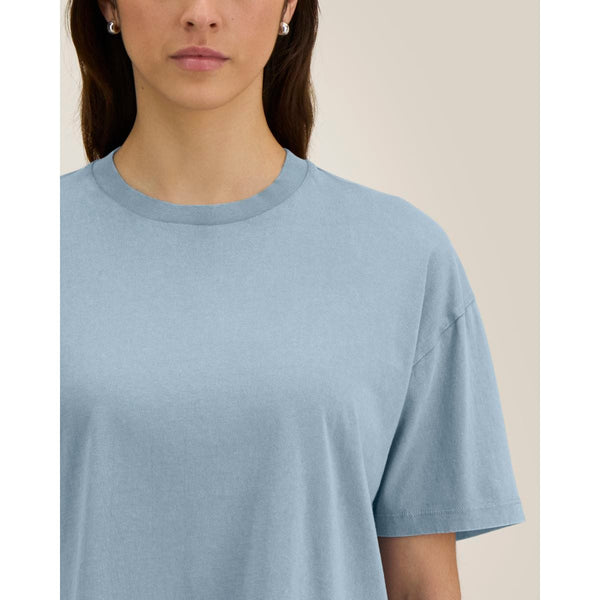 T Shirt Donna Boxy Garment Dyed Stella Nova Vintage - personalizzabile con logo