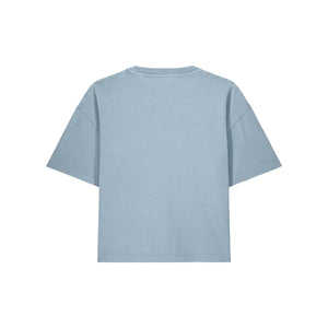 T Shirt Donna Boxy Garment Dyed Stella Nova Vintage - personalizzabile con logo
