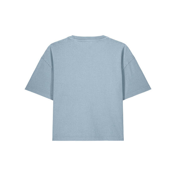 T Shirt Donna Boxy Garment Dyed Stella Nova Vintage - personalizzabile con logo
