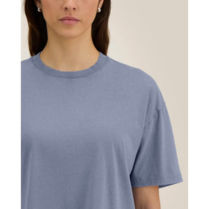 T Shirt Donna Boxy Garment Dyed Stella Nova Vintage - personalizzabile con logo