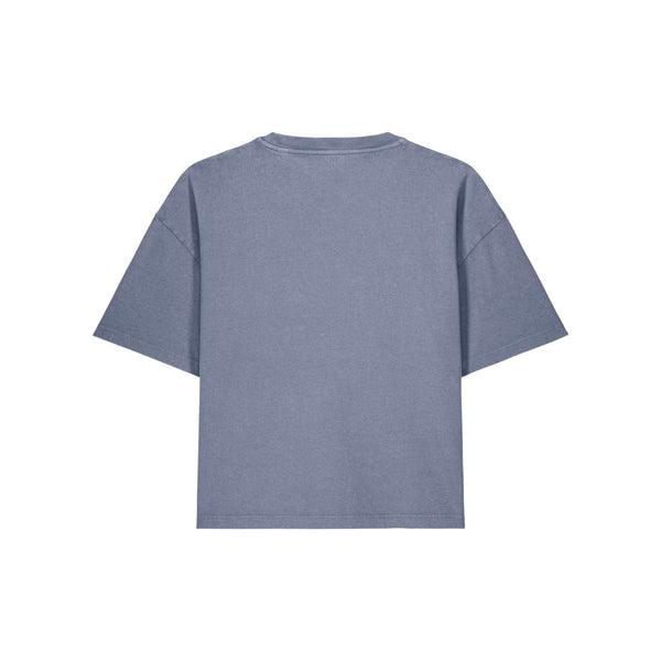 T Shirt Donna Boxy Garment Dyed Stella Nova Vintage - personalizzabile con logo