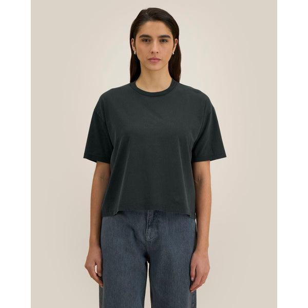 T Shirt Donna Boxy Garment Dyed Stella Nova Vintage - personalizzabile con logo