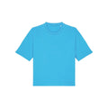 T Shirt Donna Boxy Stella Nova azzurro / XS - personalizzabile con logo