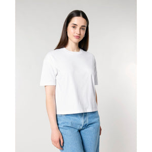 T Shirt Donna Boxy Stella Nova - personalizzabile con logo