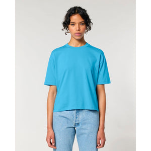 T Shirt Donna Boxy Stella Nova - personalizzabile con logo