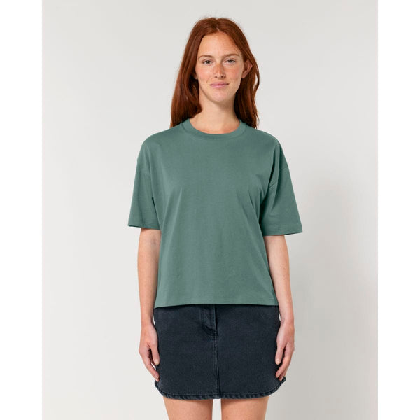 T Shirt Donna Boxy Stella Nova - personalizzabile con logo