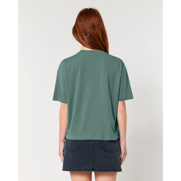 T Shirt Donna Boxy Stella Nova - personalizzabile con logo