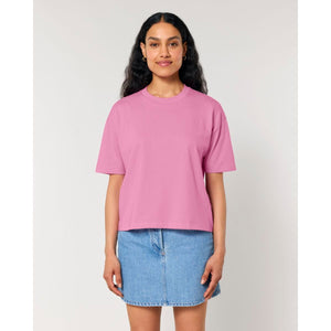 T Shirt Donna Boxy Stella Nova - personalizzabile con logo