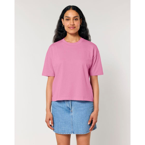 T Shirt Donna Boxy Stella Nova - personalizzabile con logo