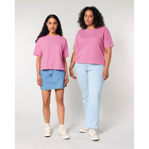 T Shirt Donna Boxy Stella Nova - personalizzabile con logo