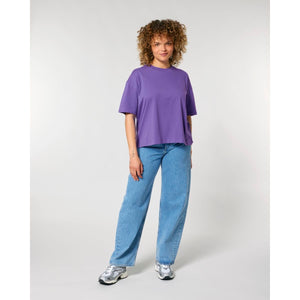 T Shirt Donna Boxy Stella Nova - personalizzabile con logo