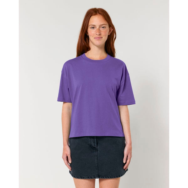 T Shirt Donna Boxy Stella Nova - personalizzabile con logo