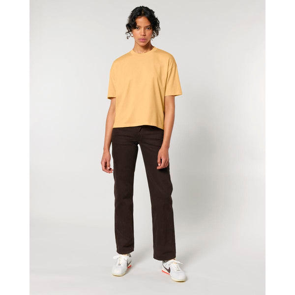 T Shirt Donna Boxy Stella Nova - personalizzabile con logo