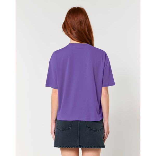 T Shirt Donna Boxy Stella Nova - personalizzabile con logo