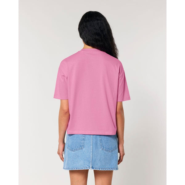 T Shirt Donna Boxy Stella Nova - personalizzabile con logo