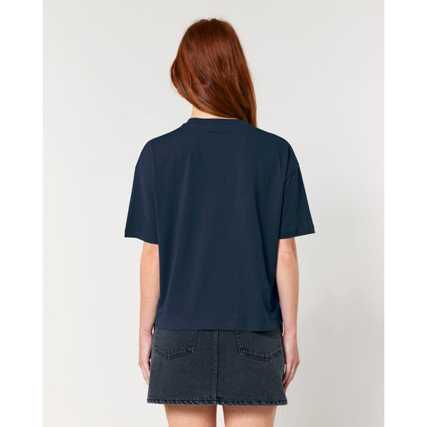 T Shirt Donna Boxy Stella Nova - personalizzabile con logo