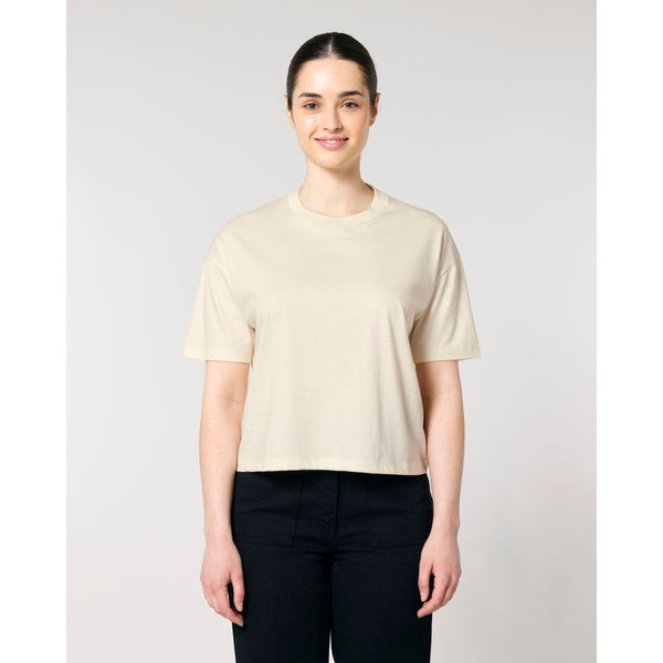 T Shirt Donna Boxy Stella Nova - personalizzabile con logo