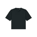 T Shirt Donna Boxy Stella Nova nero / XS - personalizzabile con logo