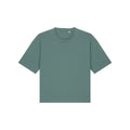 T Shirt Donna Boxy Stella Nova verde / XS - personalizzabile con logo