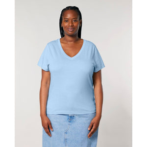 T Shirt Donna Con Scollo A V Stella Isla - personalizzabile con logo