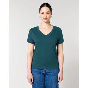 T Shirt Donna Con Scollo A V Stella Isla - personalizzabile con logo