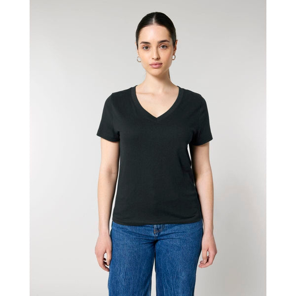 T Shirt Donna Con Scollo A V Stella Isla - personalizzabile con logo