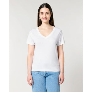 T Shirt Donna Con Scollo A V Stella Isla - personalizzabile con logo