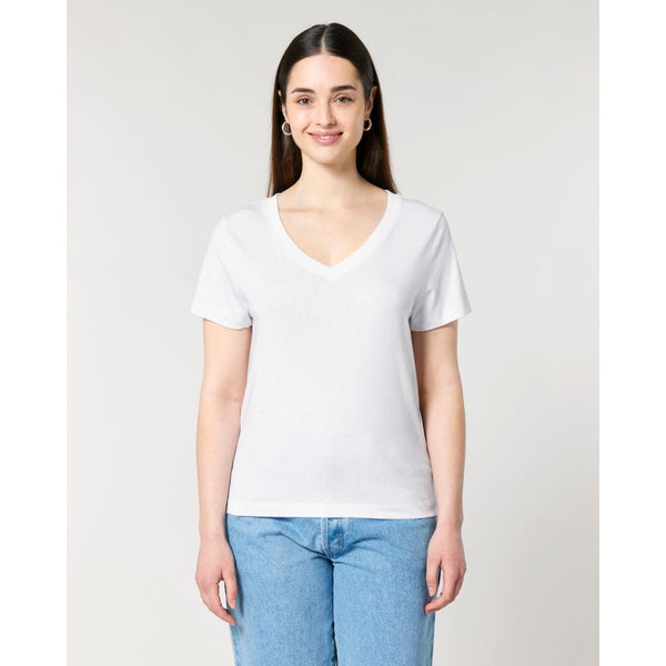 T Shirt Donna Con Scollo A V Stella Isla - personalizzabile con logo