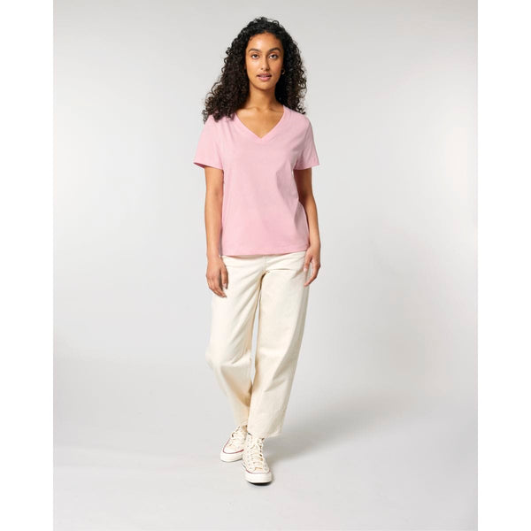 T Shirt Donna Con Scollo A V Stella Isla - personalizzabile con logo