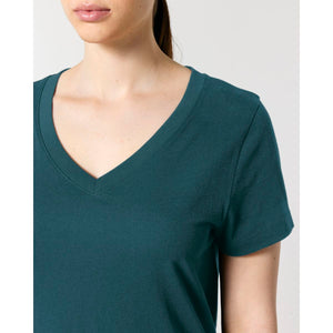 T Shirt Donna Con Scollo A V Stella Isla - personalizzabile con logo