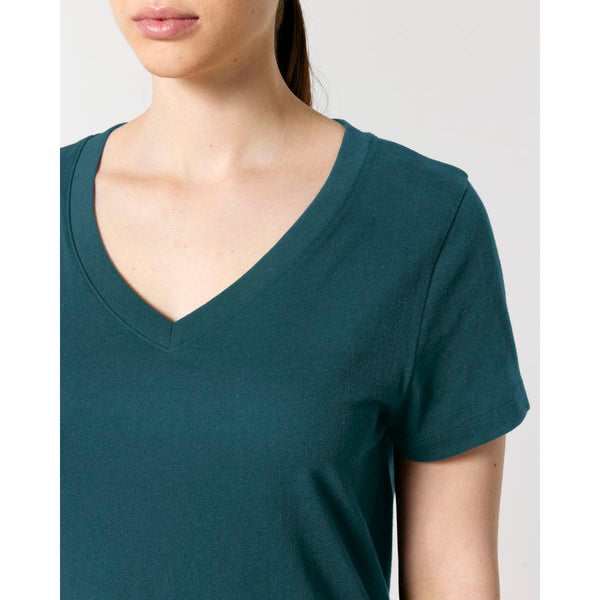 T Shirt Donna Con Scollo A V Stella Isla - personalizzabile con logo