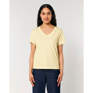 T Shirt Donna Con Scollo A V Stella Isla - personalizzabile con logo