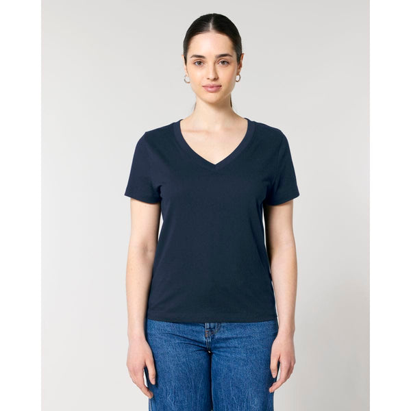 T Shirt Donna Con Scollo A V Stella Isla - personalizzabile con logo