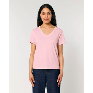 T Shirt Donna Con Scollo A V Stella Isla - personalizzabile con logo